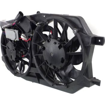 FORD FIVE-HUNDRED RADIATOR & A/C FAN ASSY (DUAL FAN) OEM# 5F9Z8C607BM 2005-2007 PL# FO3115158