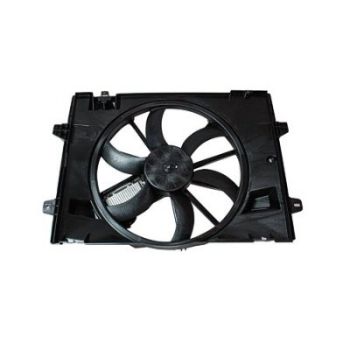 FORD CROWN VICTORIA RADIATOR & A/C FAN ASSY (SINGLE FAN)(W/FCM) OEM# 8W1Z8C607C-PFM 2006-2011 PL# FO3115178