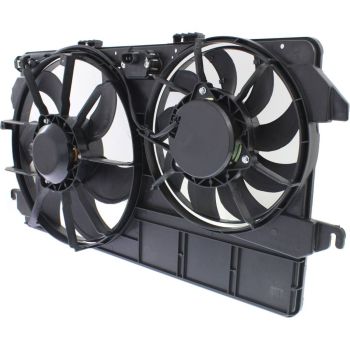 FORD TRUCKS & VANS TRANSIT CONNECT RADIATOR & A/C FAN ASSEMBLY (DUAL FAN) OEM#9T1Z8C607A 2010-2013 PL# FO3115180