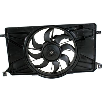 FORD FOCUS HATCHBACK ELECTRIC RADIATOR & A/C FAN ASSEMBLY W/MODULE (SINGLE FAN) OEM#CV6Z8C607R 2015-2018 PL# FO3115189