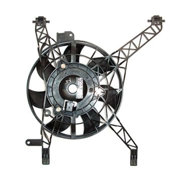FORD FIESTA/HATCHBACK (EXC ST) (USE 2912781)RADIATOR & A/C FAN ASSY 1.6L (WO/AC) OEM# 8V5Z8C607B 2014 PL# FO3115194