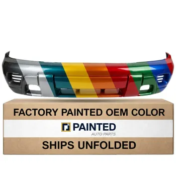 2002-2009 CHEVROLET GMC TRAILBLAZER Front Bumper W/O Fog OEM# 88937008 PL# GM1000640
