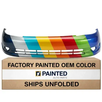 2003-2005 SATURN L Series Sedan and Wagon Front Bumper OEM 22707916 PL# GM1000667