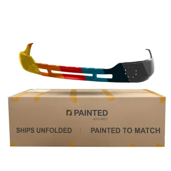 GM TRUCKS & VANS SIERRA/PU (GMC) (07 OLD STYLE) FRONT BUMPER COVER LOWER PRIMED (W/O FOG) (EXC C3/DENALI) OEM#12335964 2003-2007 PL# GM1000685