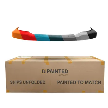 GM TRUCKS & VANS CHEVY/GMC/VAN(Express/Savana) FRONT BUMPER COVER UPPER TEXT BLACK **CAPA** OEM#22890548 2003-2025 PL# GM1000693C