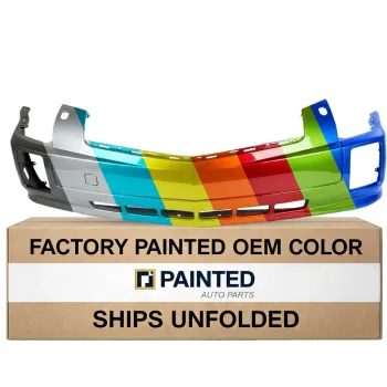 2004-2009 CADILLAC SRX Front Bumper WO SPORT W Head Lamp Washer 1 PC Type CAPA OEM# 19121107 PL# GM1000695C