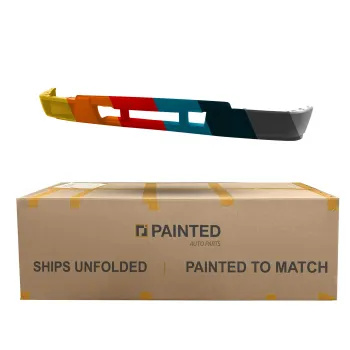 GM TRUCKS & VANS COLORADO (CHEVY) FRONT BUMPER COVER LOWER TEXT-D.GRAY(W/O FOG)(EXC.XTREME) OEM#12335806 2004-2012 PL# GM1000723