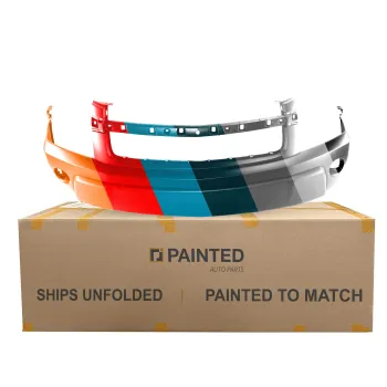 GM TRUCKS & VANS EQUINOX FRONT BUMPER COVER TOP-PRM/LWR TEXTURED GRAY (LS/LT)(W/FOG)**CAPA* OEM#12335874 2005-2006 PL# GM1000726C