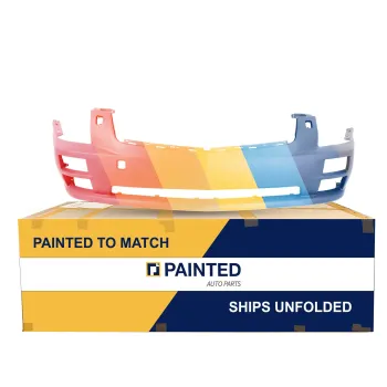 CADILLAC STS/STS-V FRONT BUMPER COVER PRIMED (STS)(W/HEAD LAMP Washer) OEM#12335930 2005-2007 PL# GM1000755