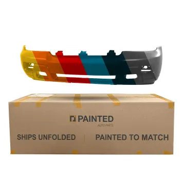 GM TRUCKS & VANS TRAILBLAZER FRONT BUMPER COVER PRIMED (W/FOG LAMP)(LT MDL)**CAPA** OEM#19120983 2006-2009 PL# GM1000815C