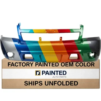 2007-2013 CHEVROLET AVALANCHE Front Bumper with Round Fog CAPA OEM# 25814570 PL# GM1000817C