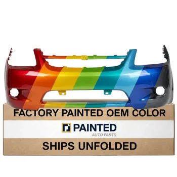 2005-2010 Chevrolet Cobalt Front Bumper for 2.4L SS Sport without Spoiler Hole OEM# 12336074 PL# GM1000827