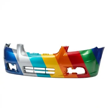 2007-2011 CHEVROLET AVEO SEDAN Front Bumper Black OEM# 96648503-PFM PL# GM1000891