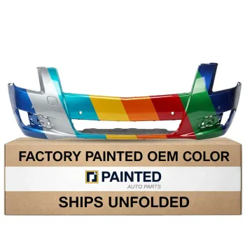 2013 CADILLAC XTS Front Bumper with DRL Parking Sensor without Auto Park Collision Package CAPA OEM# 22914024 PL# GM1000937C