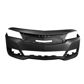 CHEVROLET IMPALA (NEW)(4pc T/L) FRONT BUMPER COVER PRIMED 2.5L OEM#22990032 2014-2019 PL# GM1000946