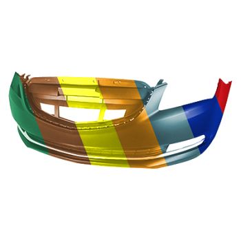 BUICK LACROSSE FRONT BUMPER COVER PRIMED (WO/ADAPTIVE CRUISE) OEM#90904905 2014-2016 PL# GM1000952