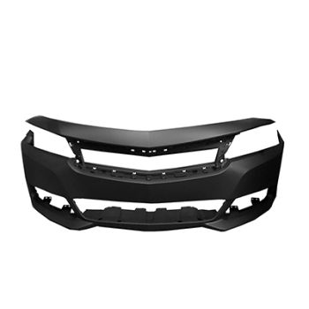 CHEVROLET IMPALA (NEW)(4pc T/L) FRONT BUMPER COVER PRIMED (3.6L)(WO/ADAPTIVE CRUISE) OEM#22990034 2014-2020 PL# GM1000959