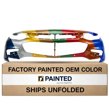 2016-2018 CHEVROLET MALIBU Front Bumper w/ LED DRL, Park Assist, Parallel Park Assist OEM# 84042378 PL# GM1000A00