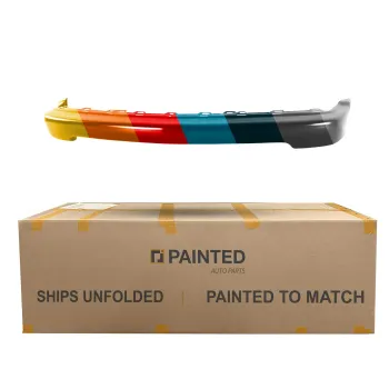 GM TRUCKS & VANS S10/SONOMA/PICKUP  FRONT BUMPER PTD PLN (CHEVY) OEM#15007660 1994-2004 PL# GM1002367