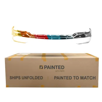 GM TRUCKS & VANS YUKON /DENALI  (GMC) FRONT BUMPER CHROME (W/O AIR HOLE)(WO/BRACKET) (EXC DENALI) OEM#15758072-PFM 2000-2006 PL# GM1002835