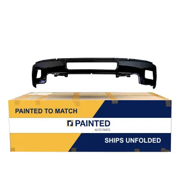 2011-2014 CHEVROLET SILVERADO 2500/3500 Front Bumper Chrome with Fog OEM 25883349 PL# GM1002837