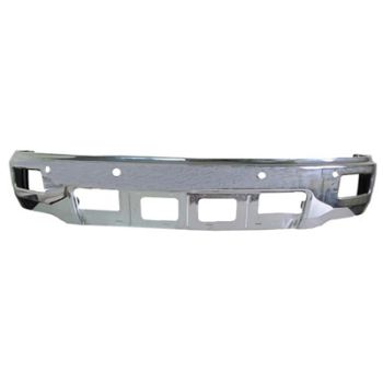 GM TRUCKS & VANS SILVERADO/PU 1500  (19 OLD STYLE) FRONT BUMPER CHROME (W /FOG)(W /SENSOR) OEM#23173678 2014-2015 PL# GM1002845