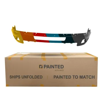 GM TRUCKS & VANS SILVERADO/PU 2500/3500  (CHEVY) FRONT BUMPER FACE BAR PRIMED (W/FOG) OEM#22765737 2011-2014 PL# GM1002846