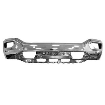 GM TRUCKS & VANS SIERRA/PU 1500  (19 OLD STYLE) FRONT BUMPER CHROME (W/SENSOR) OEM#23243500 2016-2019 PL# GM1002866