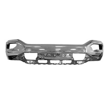 GM TRUCKS & VANS SIERRA/PU 1500  (19 OLD STYLE) FRONT BUMPER CHROME (WO/SENSOR) OEM#23243501 2016-2019 PL# GM1002867