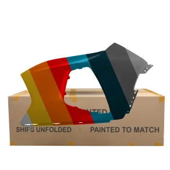 GM TRUCKS & VANS BLAZER FRONT BUMPER COVER UPPER LEFT (Driver Side) PRM OEM#84537990 2019-2022 PL# GM1016109