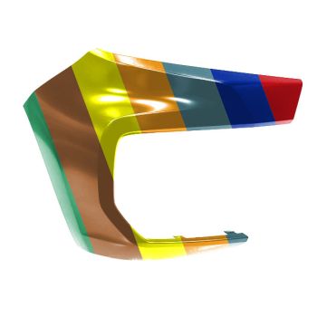 GM TRUCKS & VANS COLORADO (CHEVY) FRONT BUMPER COVER RIGHT (Passenger Side) PRIMED ((WT/LT/Z71) OEM#84922760 2021-2022 PL# GM1017117