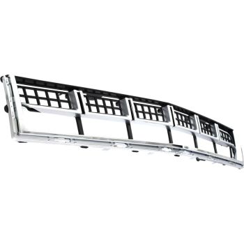 CADILLAC SRX FRONT BUMPER GRILLE CENTER CHR/BLK OEM#22739004 2013-2016 PL# GM1036167