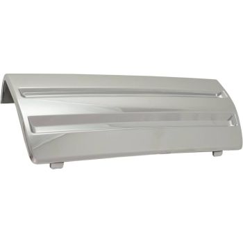 GM TRUCKS & VANS SIERRA/PU 1500 (19 OLD STYLE) FRONT LICENSE PLATE COVER CHROME (PTD BMP) OEM#22947121 2014-2015 PL# GM1037110