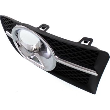 BUICK VERANO FOG LAMP COVER LEFT (Driver Side) CHR/BLK (W/FOG) OEM#25887502 2012-2017 PL# GM1038142