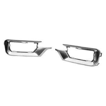 GM TRUCKS & VANS ACADIA / ACADIA LIMITED FOG LAMP COVER MOLDING LEFT (Driver Side) SATIN CHROME OEM#22814530 (P) 2013-2017 PL# GM1038158