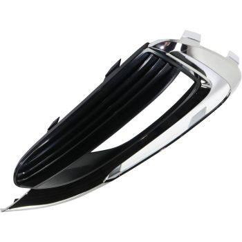 BUICK ENCLAVE FOG LAMP COVER LEFT (Driver Side) TXT BLACK W/CHROME MLDG OEM#84238814 2018-2021 PL# GM1038223