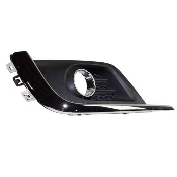 BUICK ENVISION FOG LAMP COVER LEFT (Driver Side) CHROME/BLACK (W/FOG) OEM#23377237 2016-2018 PL# GM1038246