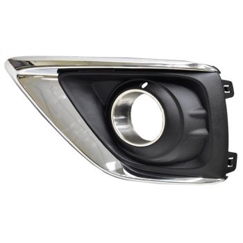 BUICK ENVISION FOG LAMP COVER LEFT (Driver Side) CHROME/BLACK (W/FOG) OEM#42489938 2019-2020 PL# GM1038266
