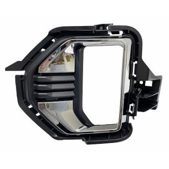 GM TRUCKS & VANS CANYON (GMC)  FOG LAMP BEZEL LEFT (Driver Side) CHROME/BLACK (W/FOG)(AT4) OEM#84693864 2021 PL# GM1038276