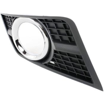 CADILLAC SRX FOG LAMP COVER OUTER RIGHT (Passenger Side) CHROME (W/FOG) OEM#25778389 2010-2016 PL# GM1039125
