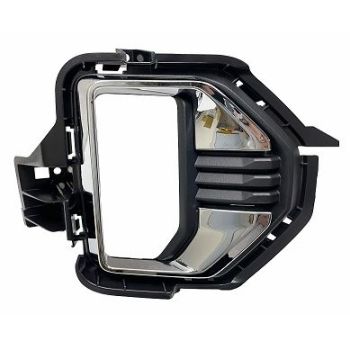 GM TRUCKS & VANS CANYON (GMC)  FOG LAMP BEZEL RIGHT (Passenger Side) CHROME/BLACK (W/FOG)(AT4) OEM#84693865 2021 PL# GM1039276