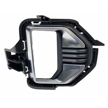 GM TRUCKS & VANS CANYON (GMC)  FOG LAMP BEZEL RIGHT (Passenger Side) SATIN-CHROME/BLACK (W/FOG)(AT4) OEM#84693863 2021 PL# GM1039277