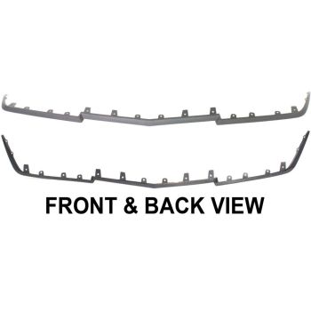CADILLAC CTS SEDAN /CTS-V SEDAN  FRONT BUMPER MLDG BLACK (CTS) OEM#25896040 2008-2009 PL# GM1044113