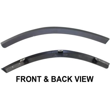 GM TRUCKS & VANS SILVERADO/PU 2500/3500 (CHEVY) FRONT BUMPER END UPPER FILLER LEFT (Driver Side) (6.0L) TEXT BLACK OEM#25782944 2007-2010 PL# GM1088173