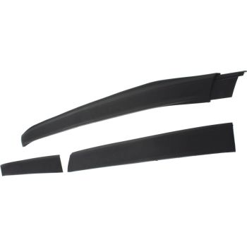 CHEVROLET MALIBU / MALIBU LIMITED FRONT BUMPER AIR DEFLECTOR BLACK (3pc) OEM# 22842404 2013-2016 PL# GM1092236