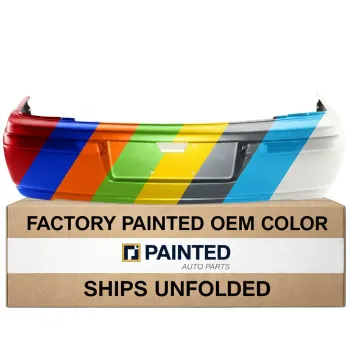 2000-2003 CHEVROLET IMPALA Rear Bumper With Built-in Molding Without Licence Plate Molding OEM# 12335487 PL# GM1100622