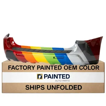 2005-2006 Chevrolet Equinox Rear Bumper Textured Gray OEM# 5488924 PL# GM1100695