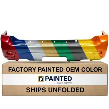 2006-2009 CHEVROLET TRAILBLAZER Rear Bumper CAPA OEM 19120212 PL# GM1100731C