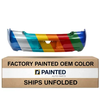 2006-2016 CHEVROLET IMPALA IMPALA LIMITED Rear Bumper with Dual Exhaust OEM# 19120961 PL# GM1100736
