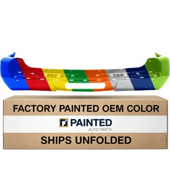 2007-2014 CADILLAC ESCALADE ESV Rear Bumper W Hitch W Sensor Single Exhaust OEM 20951798 PL# GM1100784
